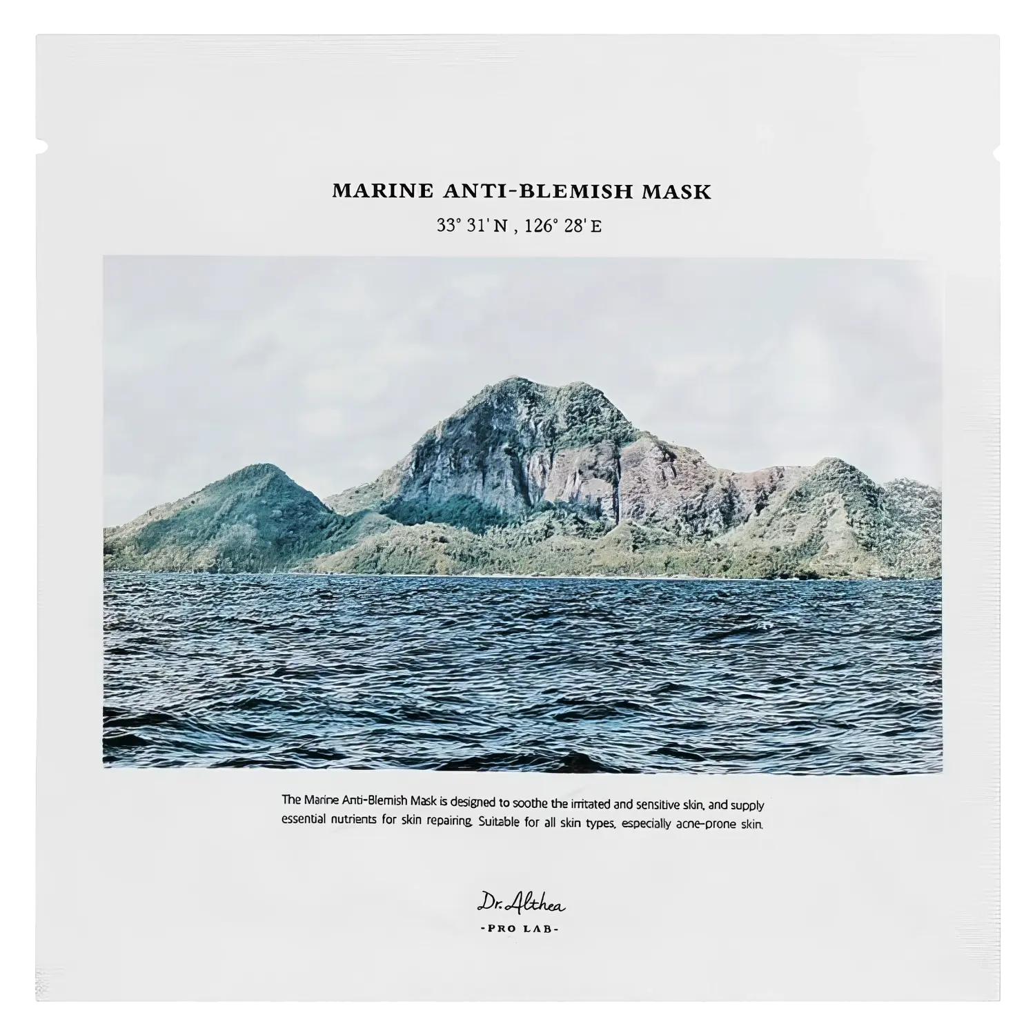 Dr. Althea - Marine Anti-Blemish Mask - 27g-Wonder Skin