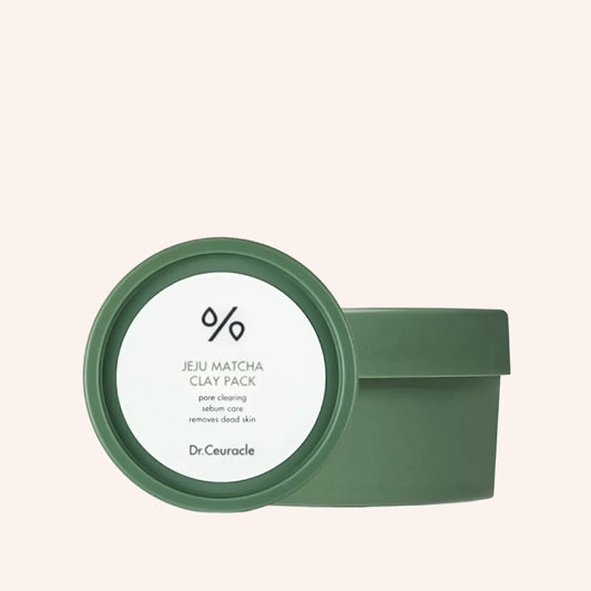 Dr. Ceuracle Jeju Matcha Clay Pack 115g – weiße Tube mit Schraubverschluss freigestellt