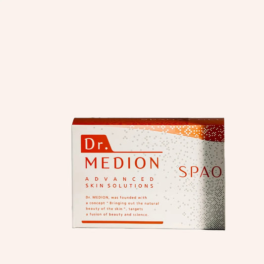 Dr. Medion Carbonated Mask Spaoxy Gel 3St. – weiße Packung auf weißem Grund
