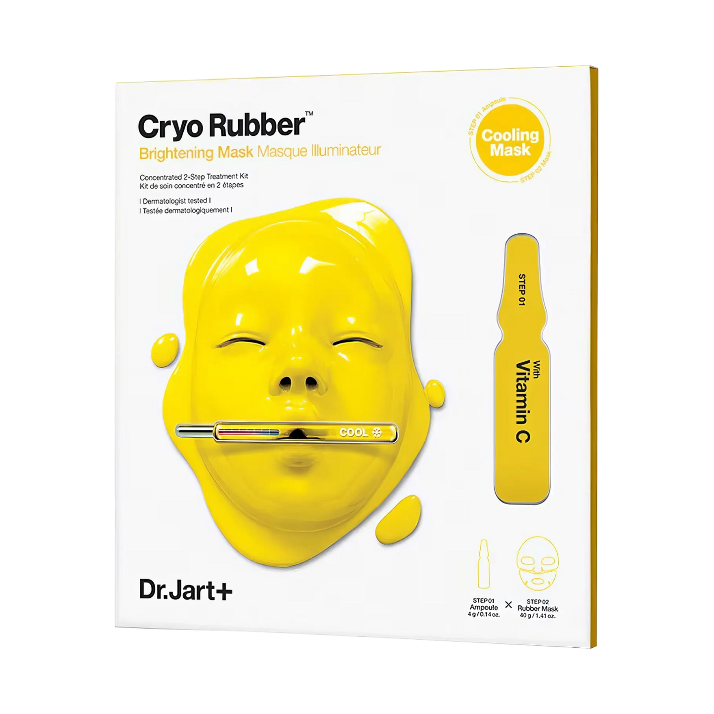 Dr.Jart+ - Cryo Rubber Brightening mask - 40g-Wonder Skin