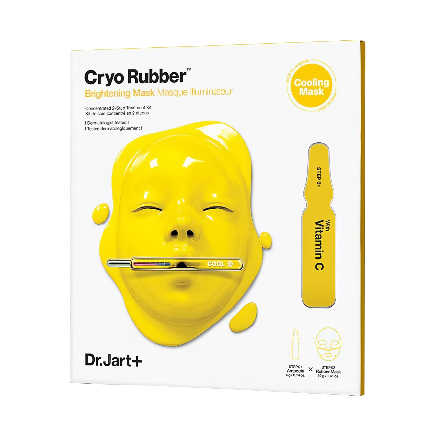 Dr.Jart+ - Cryo Rubber Brightening mask - 40g-Wonder Skin
