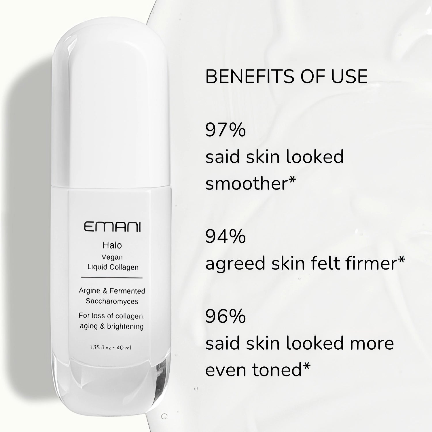 EMANI Halo Vegan Liquid Collagen serum - 35 ml-Wonder Skin