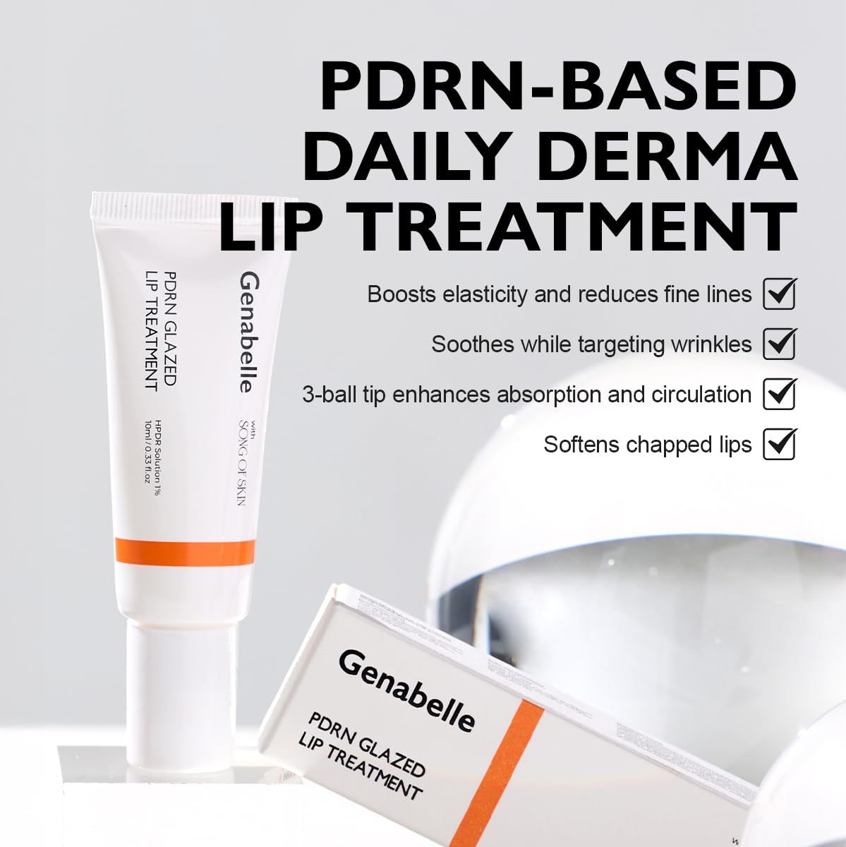 Genabelle PDRN Glazed Lip Treatment 10 ml-Wonder Skin