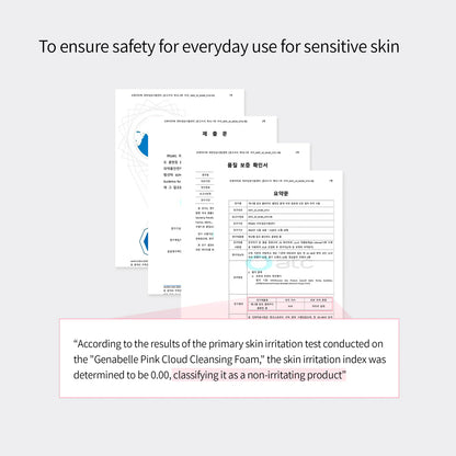Genabelle - Pink Cloud Cleansing Foam - 150ml - MHD 06.2026