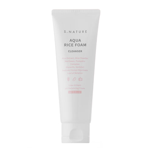 S.Nature - Aqua Rice Foam Cleanser - 80ml