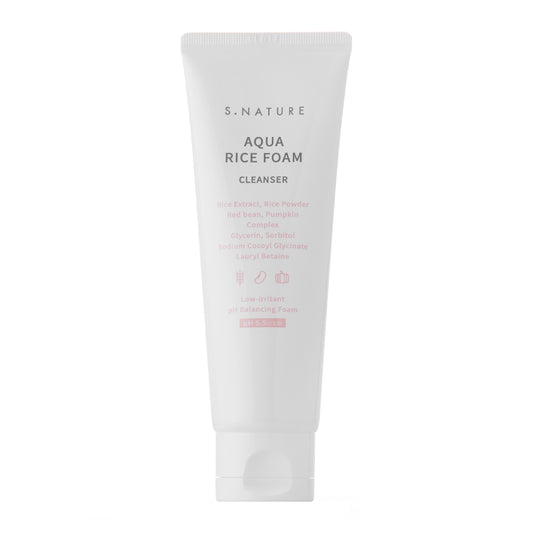S.Nature - Aqua Rice Foam Cleanser - 80ml