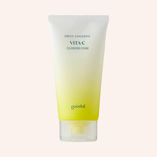 Goodal Green Tangerine Vita C Cleansing Foam 150ml – weiße Tube mit gelber Kappe
