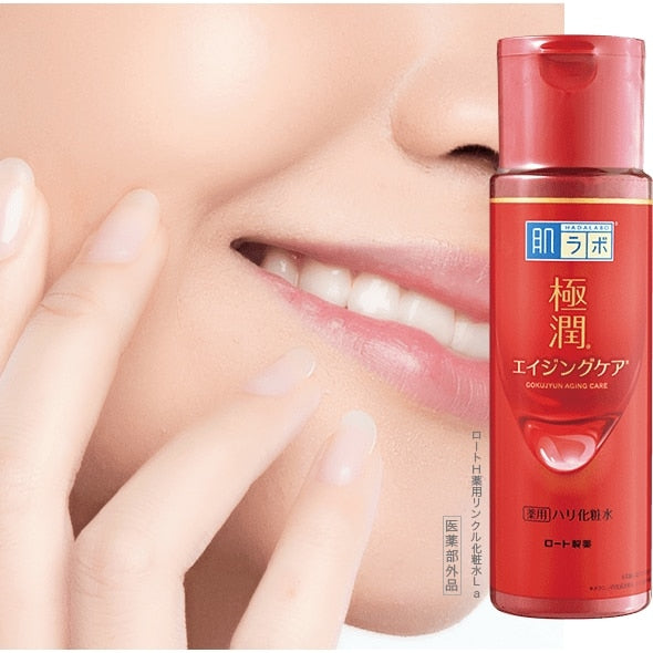 Hada Labo - Gokujyun Aging Care Firming Lotion - 170ml Geschenk-Wonder Skin