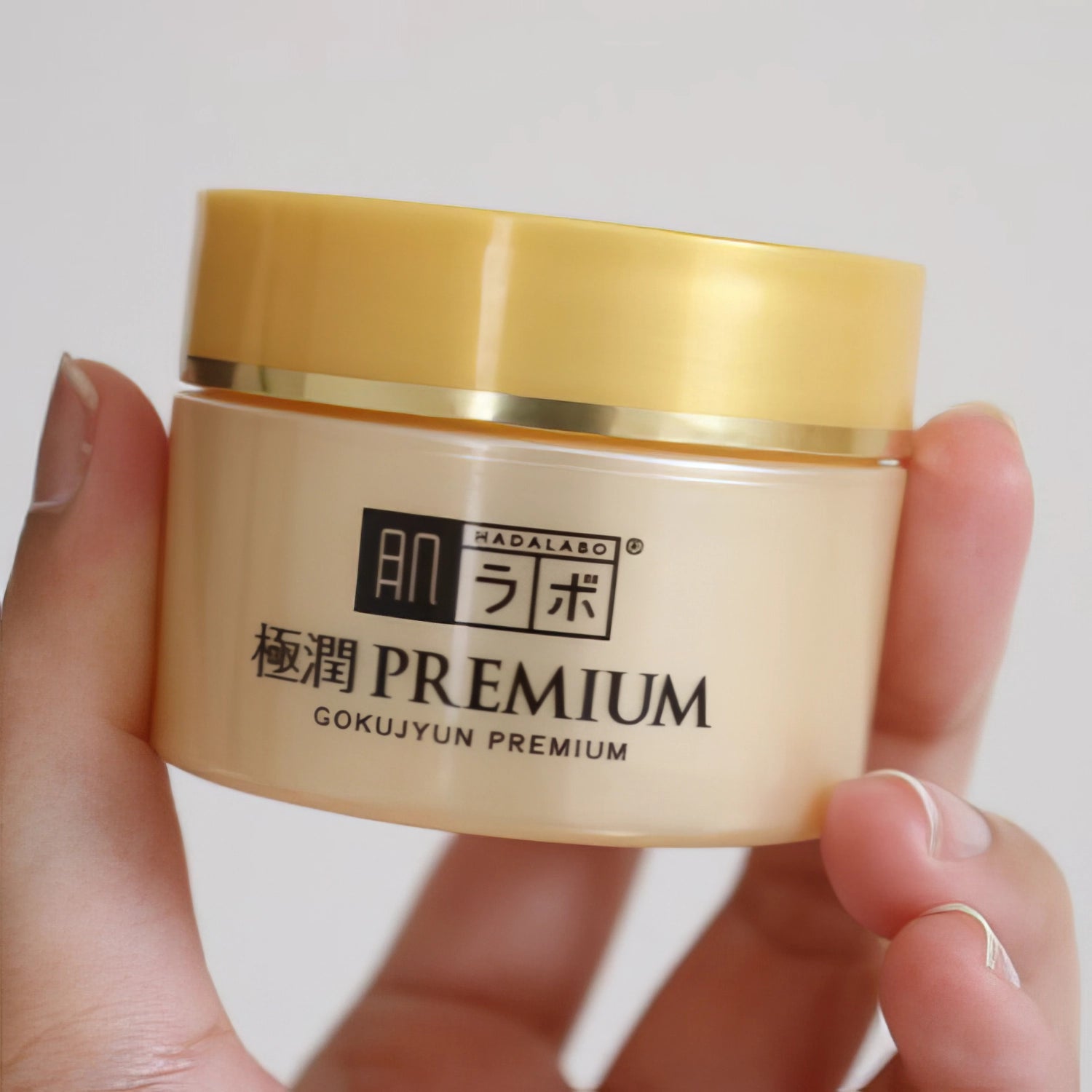 Hada Labo - Gokujyun Premium Hyaluronic Acid Cream - 50g-Wonder Skin