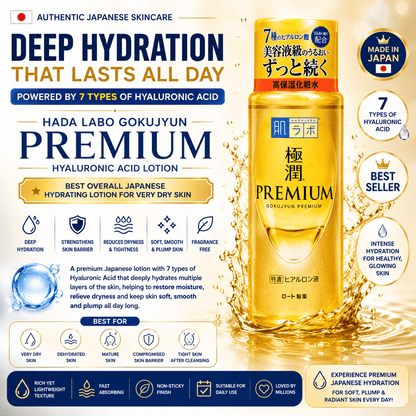 Hada Labo Gokujyun Premium Hydrating Lotion 170ml