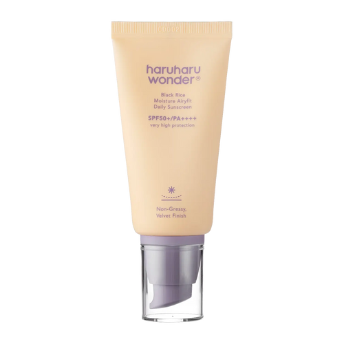 Haruharu Wonder - Black Rice Moisture Airyfit Daily Sunscreen SPF50+/PA++++ - 50ml-Wonder Skin