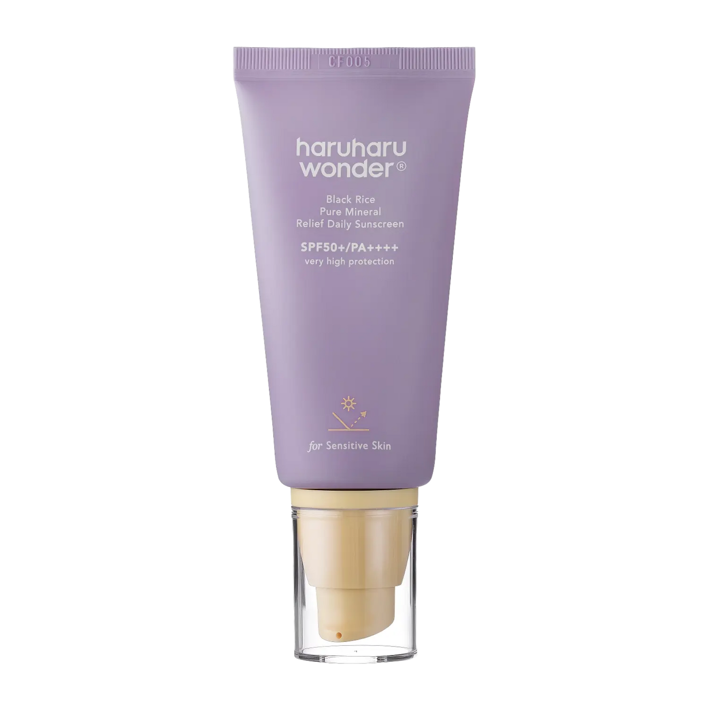 Haruharu Wonder - Black Rice Pure Mineral Relief Daily Sunscreen SPF50+/PA++++ - 50ml-Wonder Skin