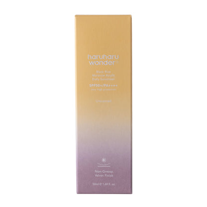 Haruharu Wonder - Black Rice Pure Mineral Relief Daily Sunscreen SPF50+/PA++++ - 50ml-Wonder Skin