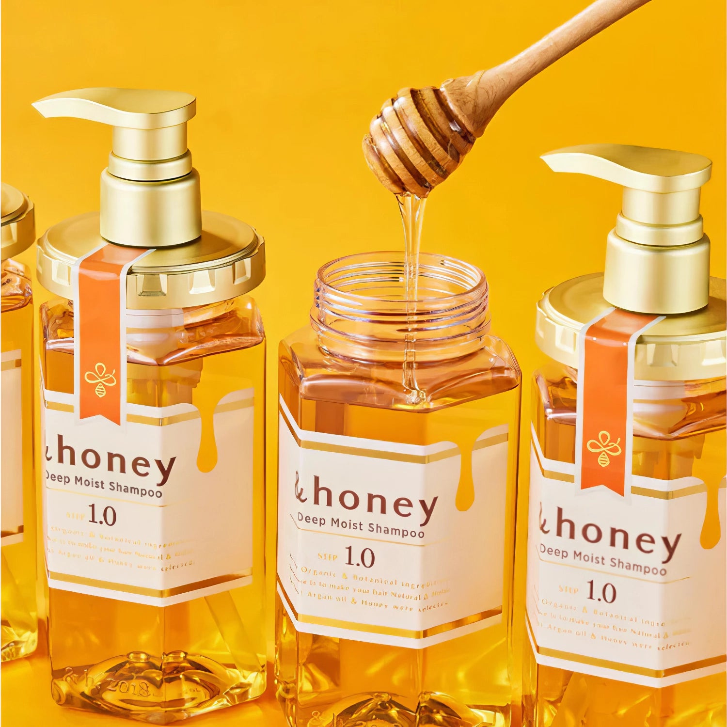 &honey - Deep Moist Shampoo 1.0 - 440ml-Wonder Skin