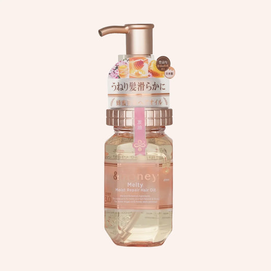 &honey Melty Moist Repair Hair Oil 3.0 100ml – transparente Flasche mit rosa Etikett