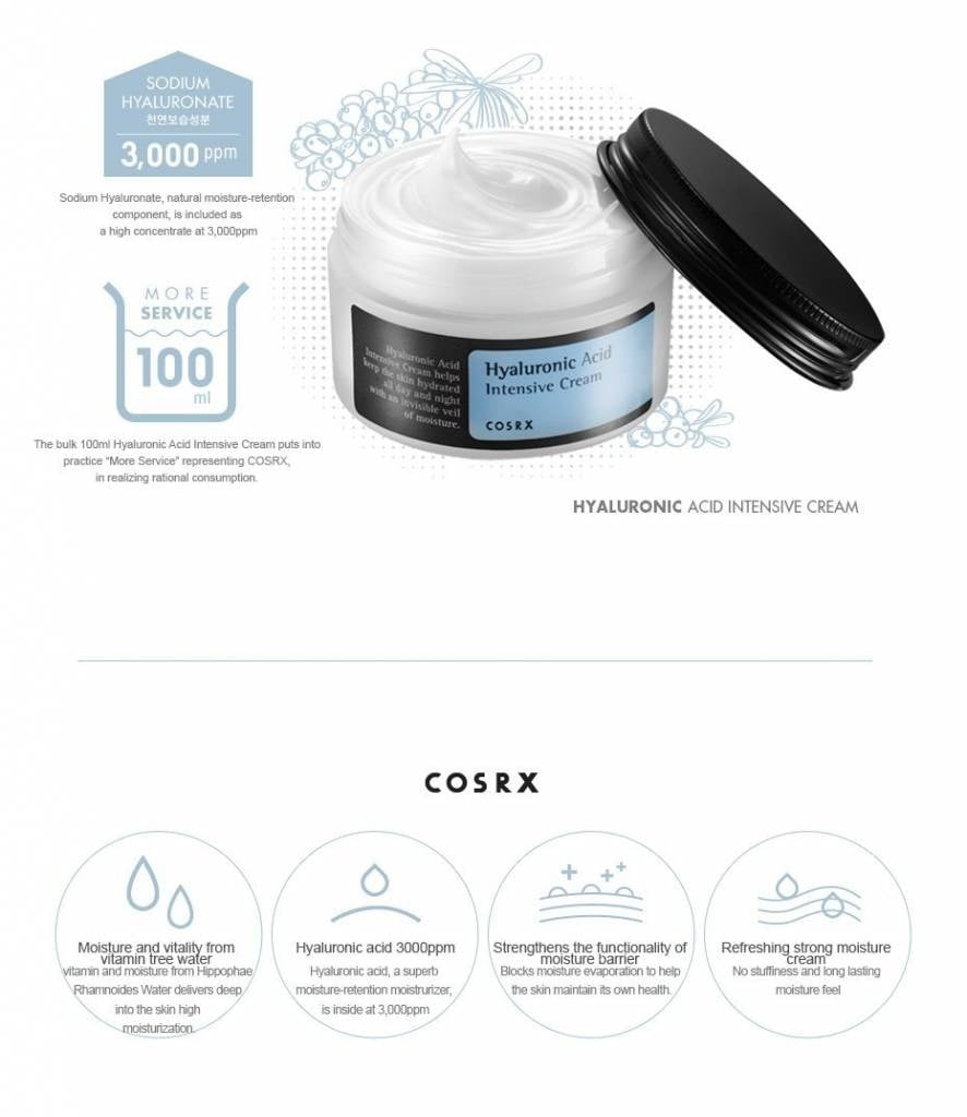 COSRX Hyaluronsäure Intensive Creme | Wonder Skin