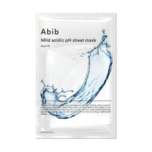 Abib - Mild Acidic pH Sheet Mask Aqua Fit - 30ml