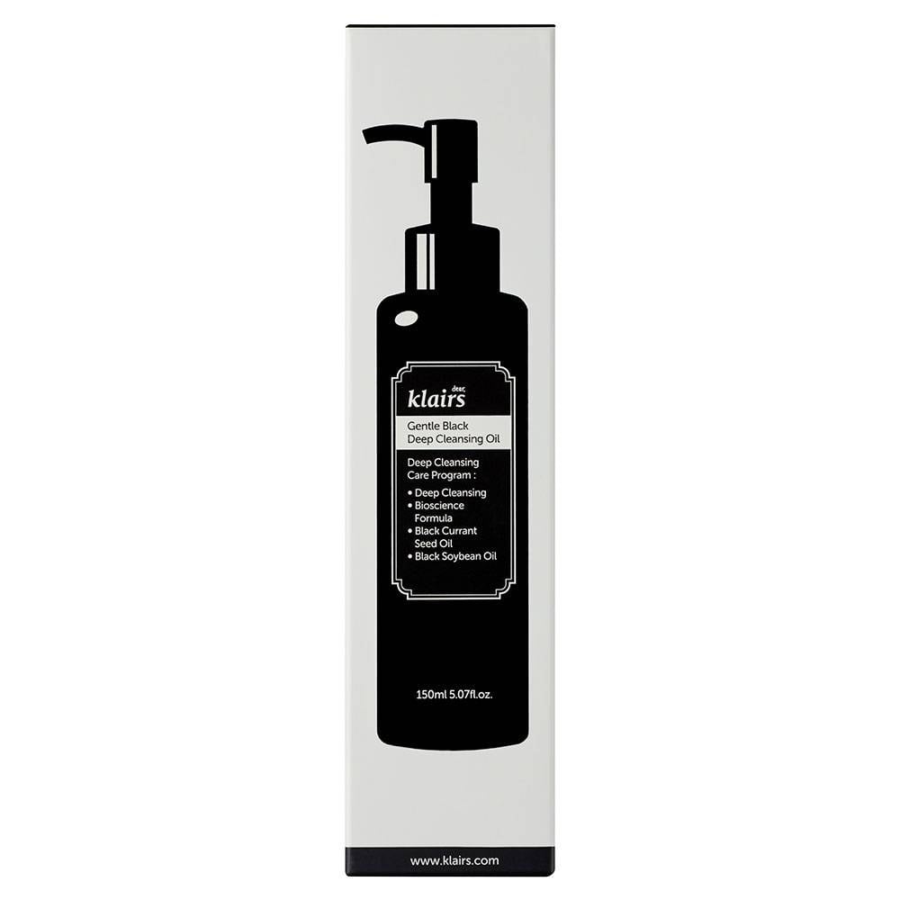 Klairs Gentle Black Deep Cleansing Oil | Wonder Skin Deutschland