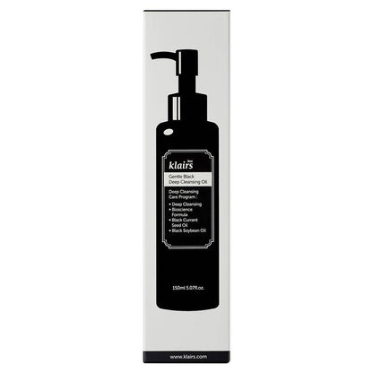 Klairs Gentle Black Deep Cleansing Oil | Wonder Skin Deutschland