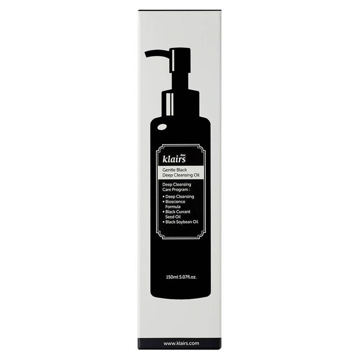 Klairs Gentle Black Deep Cleansing Oil | Wonder Skin Deutschland