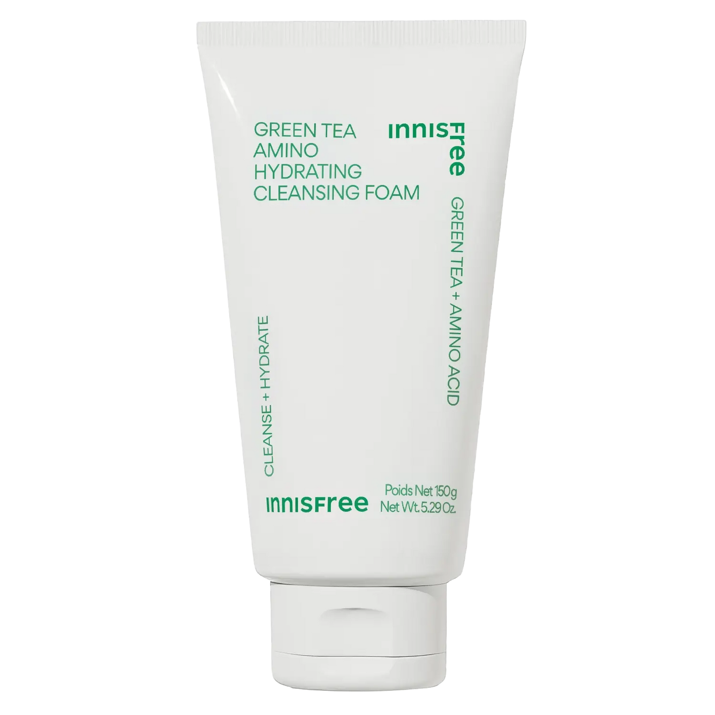 Innisfree - Green Tea Amino Hydrating Cleansing Foam - 150g-Wonder Skin