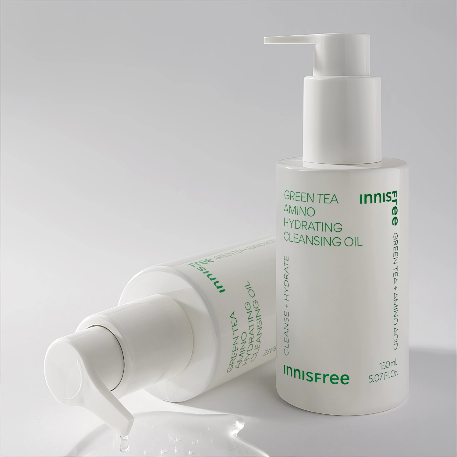 Innisfree - Green Tea Amino Hydrating Cleansing Oil - 150ml-Wonder Skin