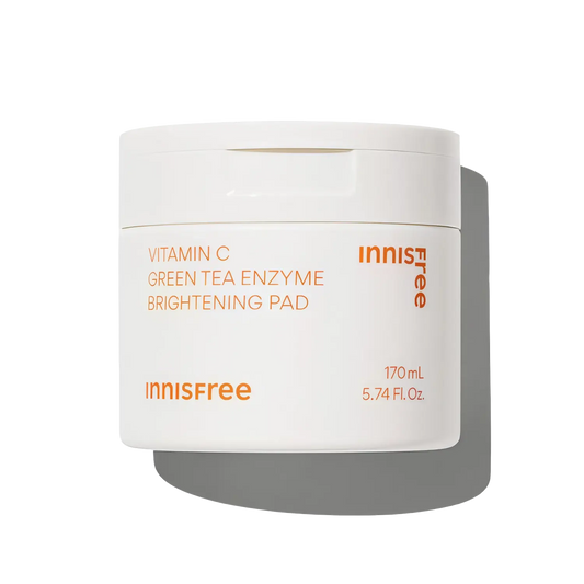 Innisfree - Green Tea Enzyme Vitamin C Brightening Pad - 60St./ 170ml-Wonder Skin
