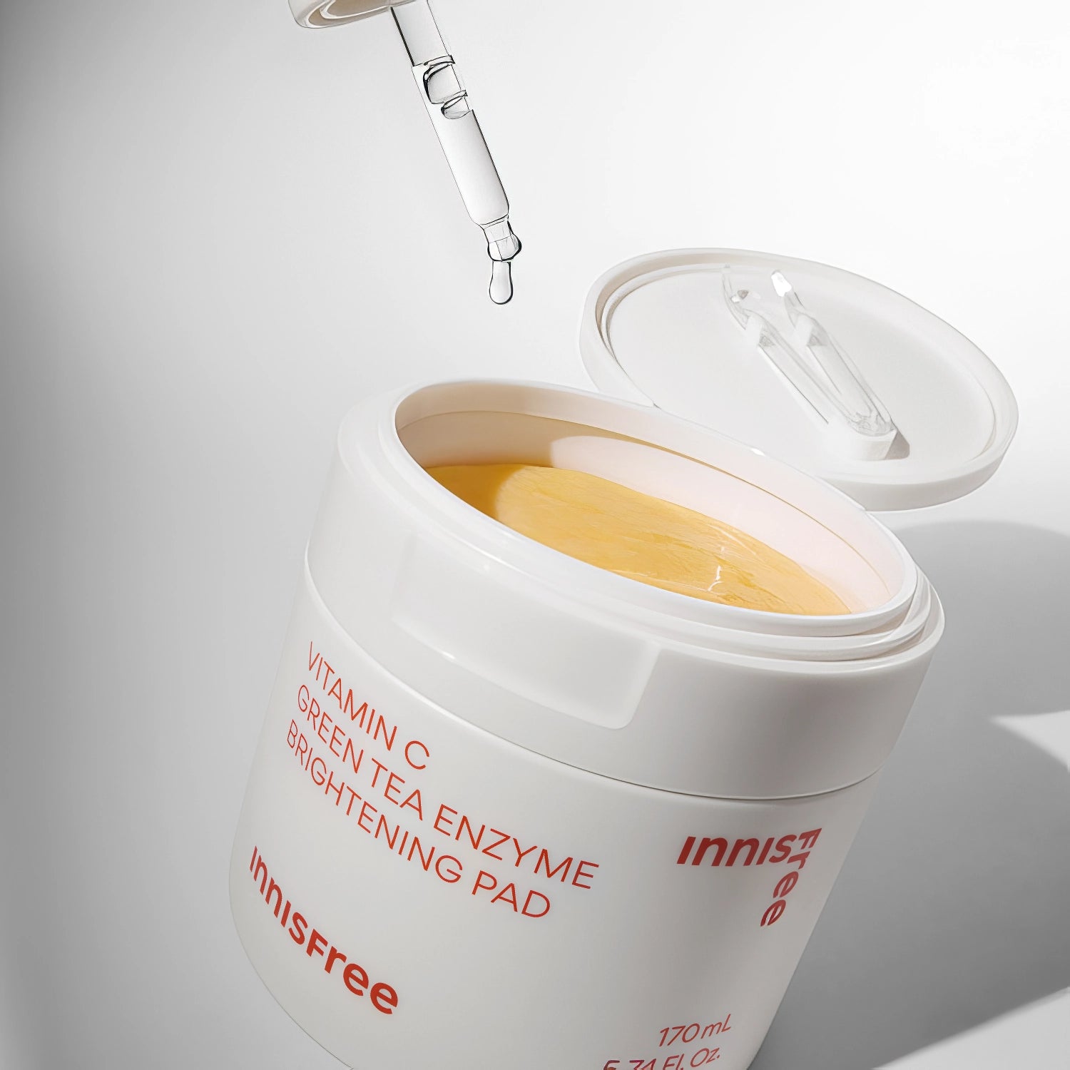 Innisfree - Green Tea Enzyme Vitamin C Brightening Pad - 60St./ 170ml-Wonder Skin