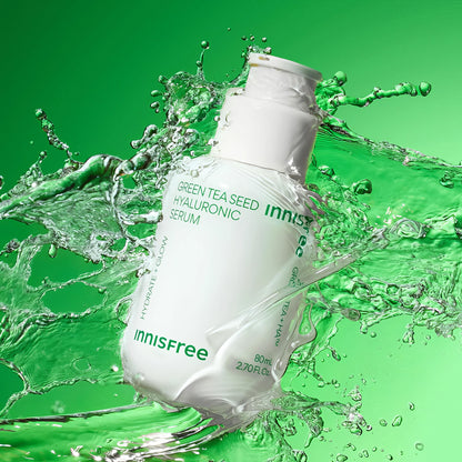Innisfree - Green Tea Seed Hyaluronic Serum - 80ml-Wonder Skin