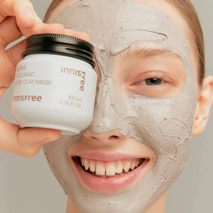 Innisfree - Super Volcanic Pore Clay Mask - 100ml-Wonder Skin