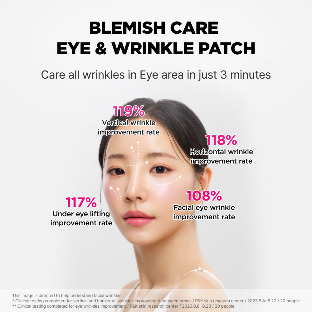 ISOI Blemish Care Eye & Wrinkle Patch 90St./90g