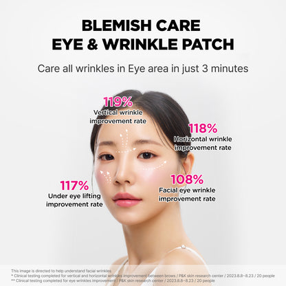 ISOI Blemish Care Eye & Wrinkle Patch 90St./90g