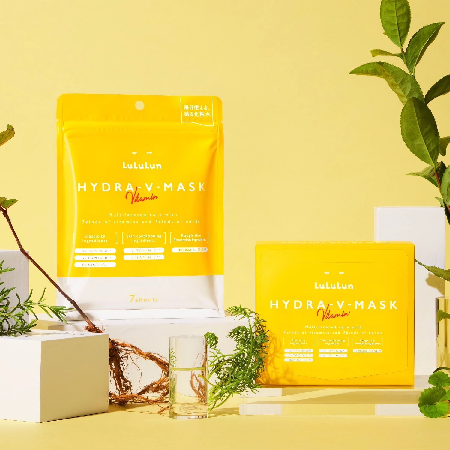 LuLuLun - Hydra V Sheet Mask - 7St.-Wonder Skin