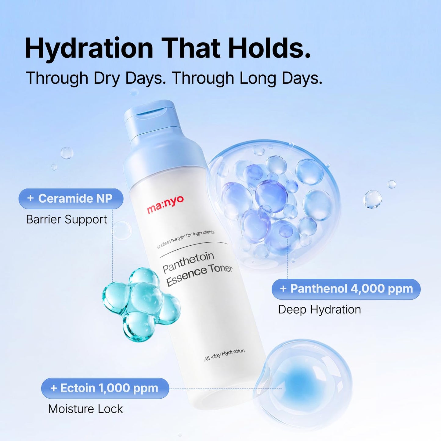 ma:nyo Panthetoin Essence Toner 200ml-Wonder Skin
