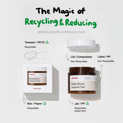 ma:nyo - Bifida Biome Ampoule Pad - 70 Pads-Wonder Skin