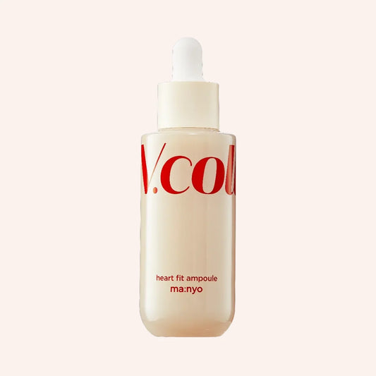 ma:nyo V.collagen Heart Fit Ampoule 50ml – weiße Flasche mit Spender und weißem Etikett