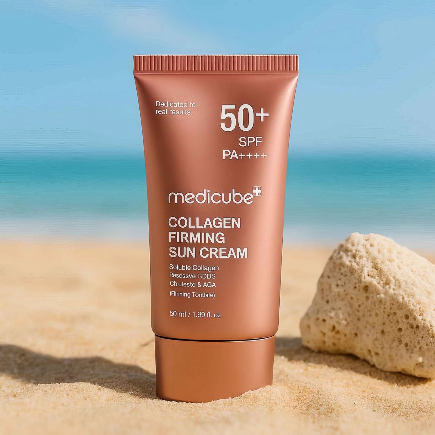 Medicube - Collagen Firming Sun Cream SPF50+ PA++++ - 50ml-Wonder Skin