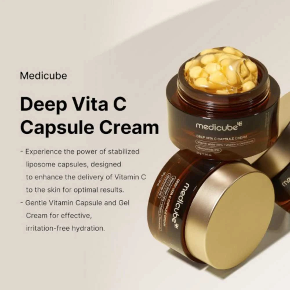 Medicube Deep Vita C Capsule Cream 55g-Wonder Skin