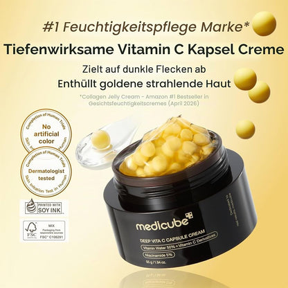 Medicube Deep Vita C Capsule Cream 55g-Wonder Skin