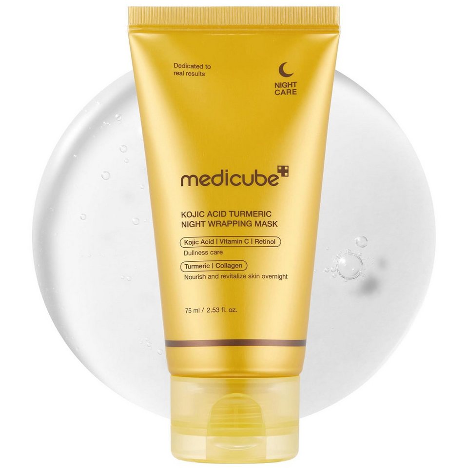 Medicube - Kojic Acid Turmeric Night Wrapping Mask - 75ml