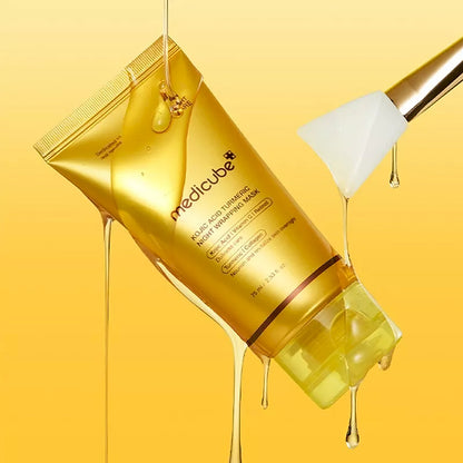 Medicube - Kojic Acid Turmeric Night Wrapping Mask - 75ml-Wonder Skin