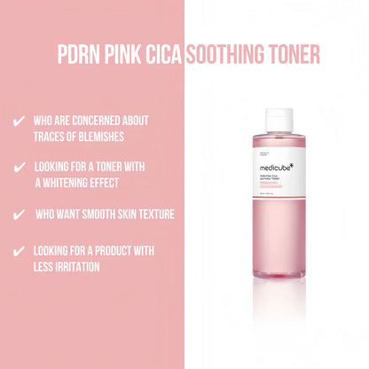 Medicube PDRN Pink Cica Soothing Toner 250ml-Wonder Skin