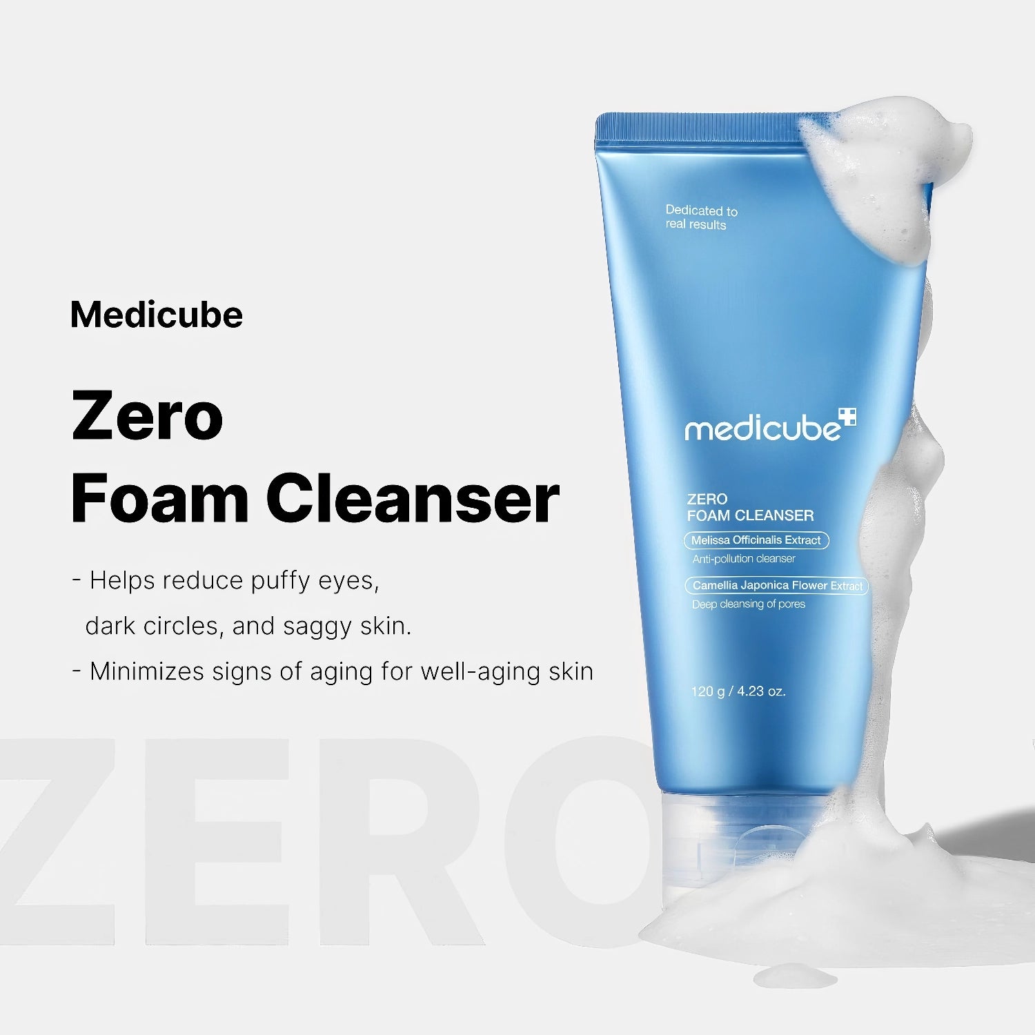 Medicube - Zero Foam Cleanser - 120g-Wonder Skin