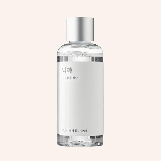 Mixsoon Bifida Ferment Essence 100ml – klare, glänzende Glasflasche mit Banderole um die Mitte, gerade ausgerichtet