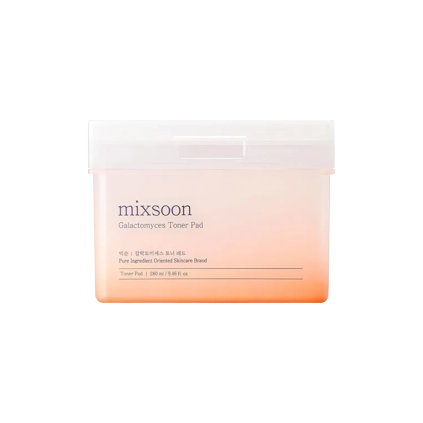 Mixsoon - Galactomyces Toner Pad - 210ml/60St.-Wonder Skin