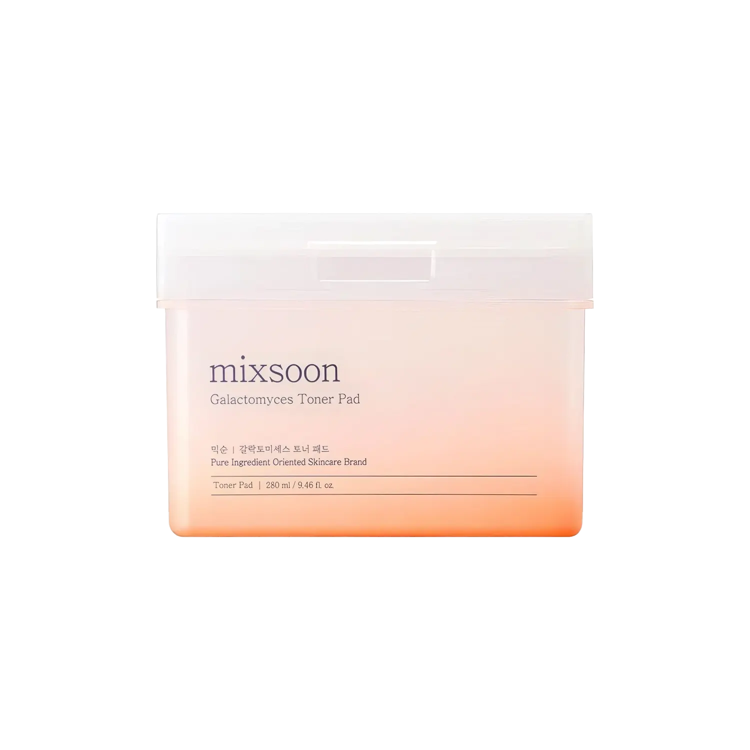 Mixsoon - Galactomyces Toner Pad - 210ml/60St.-Wonder Skin