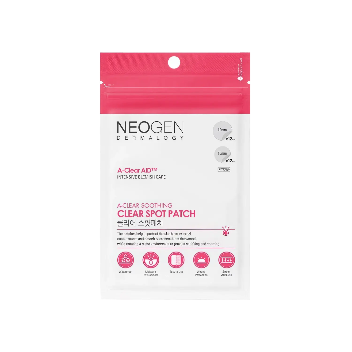 Neogen - Dermalogy A-Clear Soothing Spot Patch - 24St.-Wonder Skin