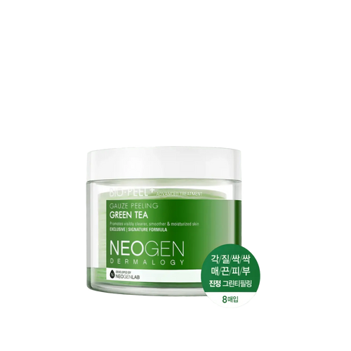 Neogen - Dermalogy Bio-Peel Gauze Peeling Green Tea Trial Kit - 8 Pads-Wonder Skin