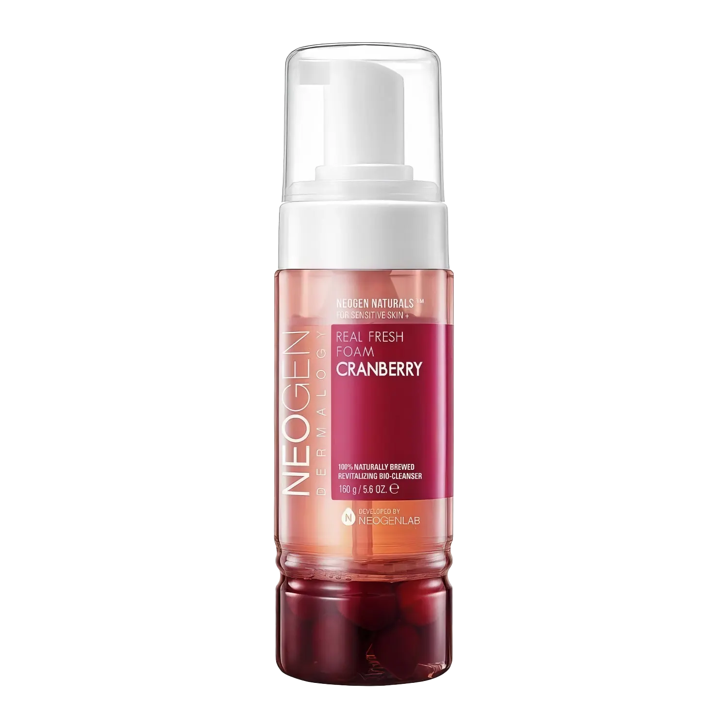 Neogen - Dermalogy Real Fresh Foam Cranberry - 160g-Wonder Skin