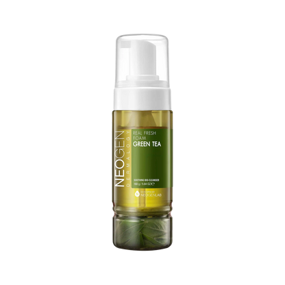 Neogen Dermalogy Real Fresh Foam Green Tea 160g-Wonder Skin
